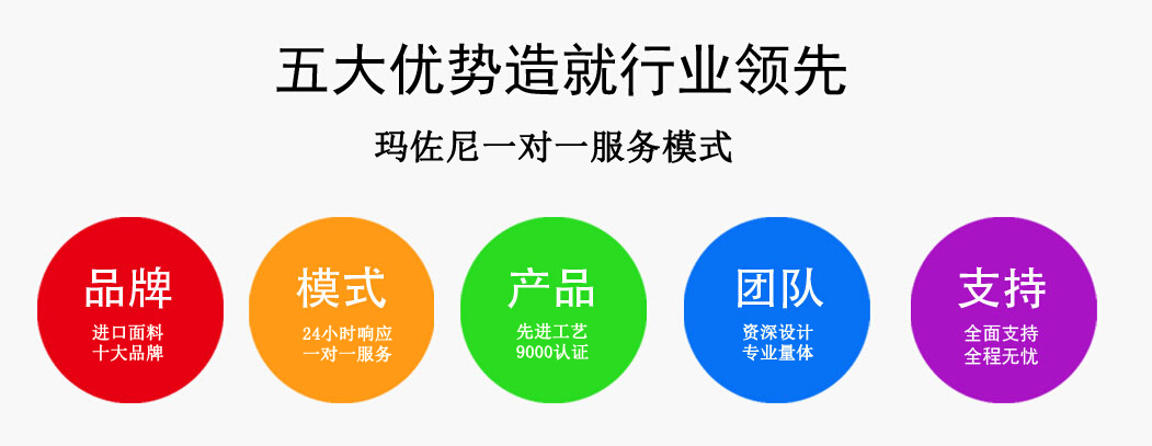 瑪佐尼工服定做優勢