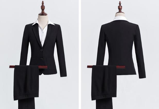 辦公室文員工作服定做