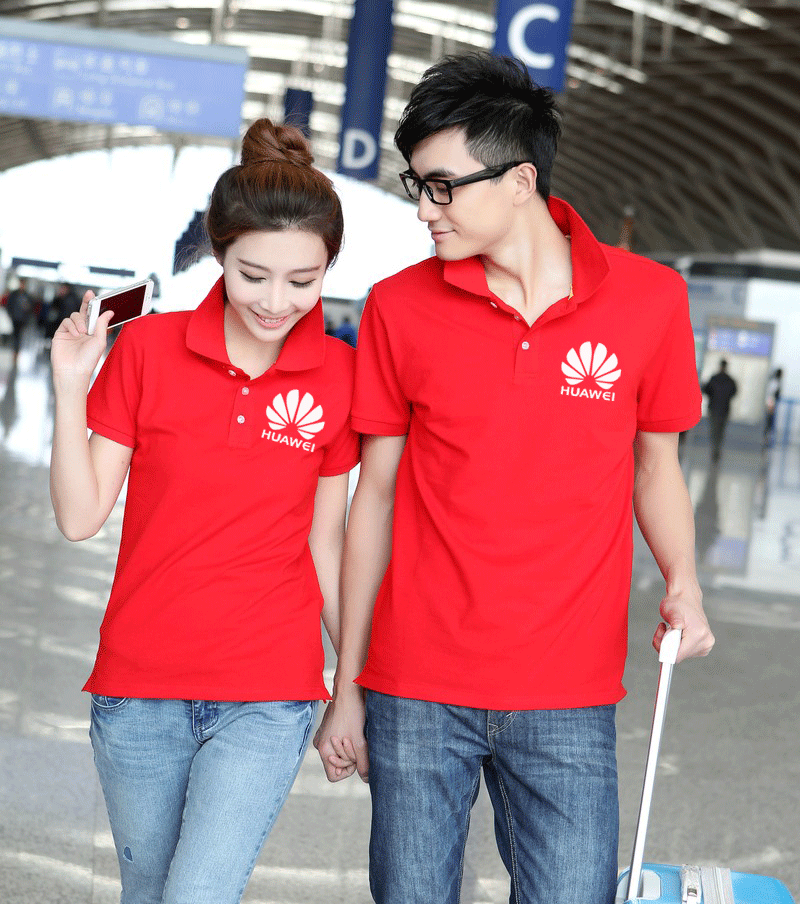華為T恤定做