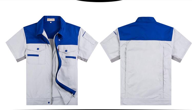 夏季短袖工服定做