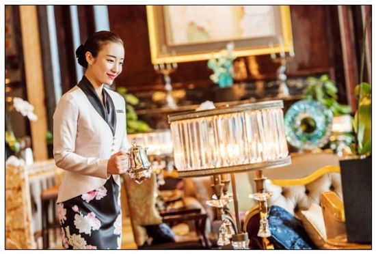 酒店服務員工服定制夏裝