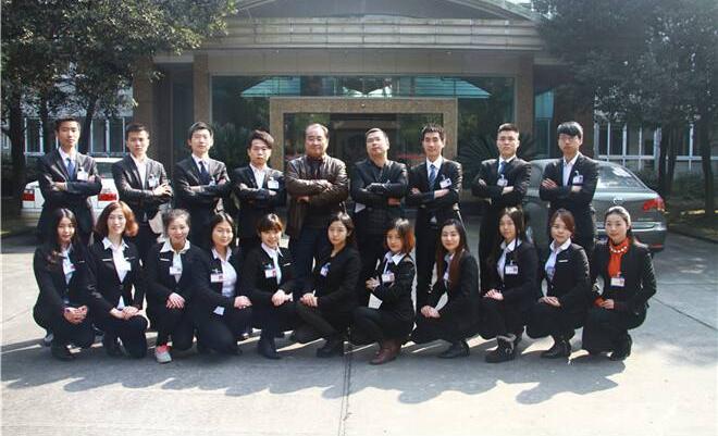 集體西服定制合照