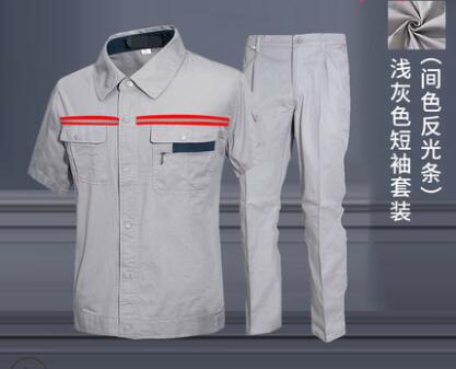 夏季短袖工作服定做