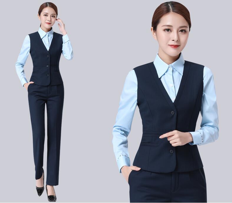 銀行夏季工服款式圖