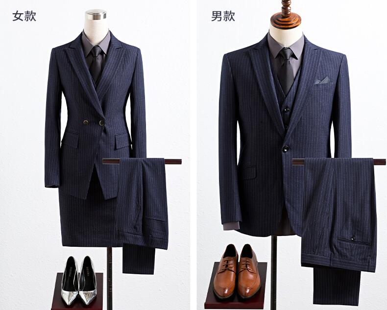 企業(yè)團(tuán)體工服定做 男女款式圖