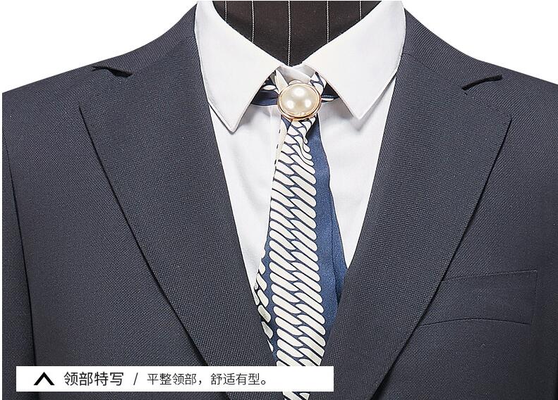 物業(yè)前臺行政女士兩?？酃しI(lǐng)型細(xì)節(jié)圖