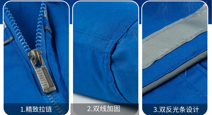 夏季短袖工作服訂制細(xì)節(jié)工藝圖