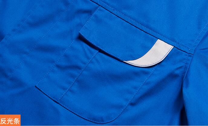 春秋長袖工作服定做口袋細節(jié)圖