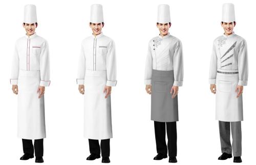 定制廚師工服的設(shè)計(jì)款式圖