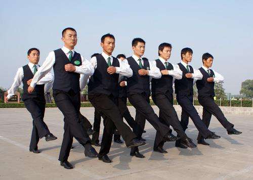 高端物業工服公司員工合照