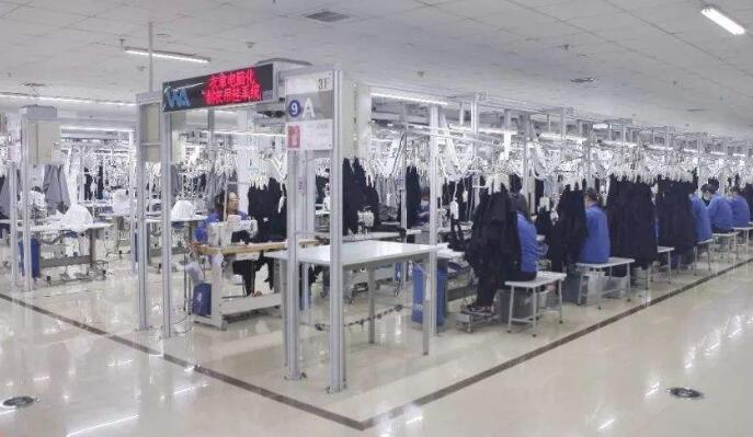 智能化工服生產(chǎn)車間